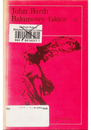 Bakunowy faktor Tom 2 - John Barth - książka  wyd. 1980