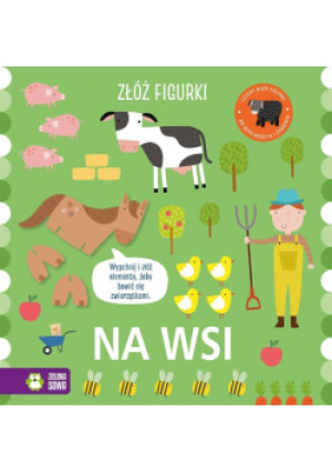 Złóż figurki. Na wsi - książka  wyd. 2024