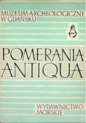 Pomarania Antiqua - książka  wyd. 1965