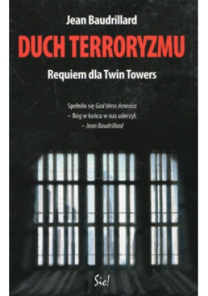 Duch terroryzmu - Jean Baudrillard - książka  wyd. 2005