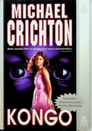 Kongo - Michael Crichton - książka  wyd. 2001