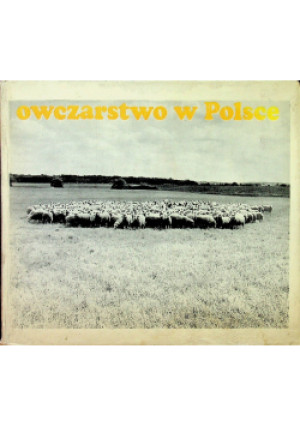 Owczarstwo w Polsce - książka  wyd. 1971