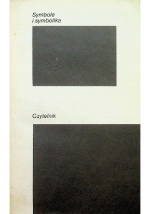Symbole i symbolika - Michał Głowiński - książka  wyd. 1990