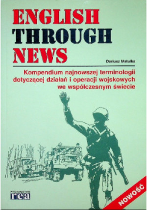English Through News - Dariusz Matulka - książka historyczna wyd. 1983