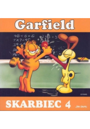 Garfield skarbiec Tom 4 - Jim Davis - książka  wyd. 2006