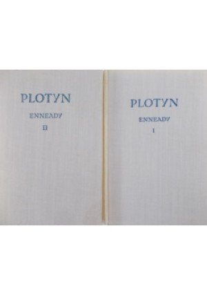 Plotyn Enneady Tom 1 i 2 - Plotyn - książka  wyd. 1959