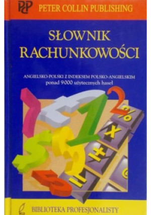 Słownik Rachunkowości - Peter Collin - książka  wyd. 2001