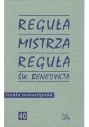 Reguła Mistrza - książka  wyd. 2006