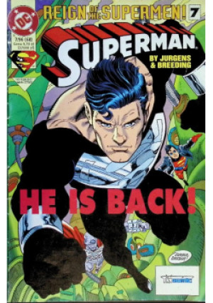 Superman Nr  7/96 - książka  wyd. 1996