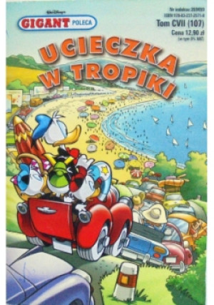 Gigant Poleca Tom 107 Ucieczka w tropiki - książka  wyd. 2009