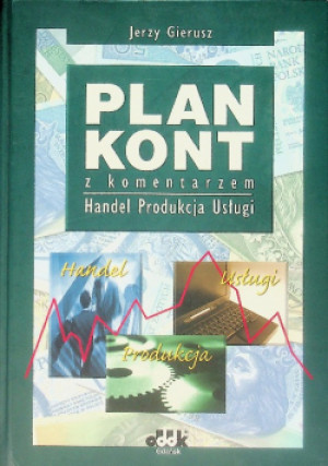 Plan kont z komentarzem - Jerzy Gierusz - książka  wyd. 2009
