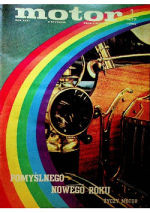 Motor Nr 1 do 52 / 77 - książka  wyd. 1977