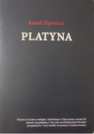 Platyna - Kamil Sipowicz - książka  wyd. 2016