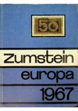 Europa 1967 - Zumstein - książka historyczna wyd. 1967