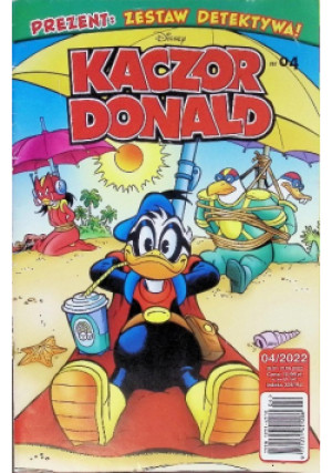 Kaczor Donald Nr 04 / 2022 - książka  wyd. 2012