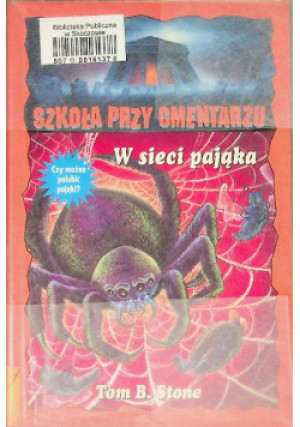 W sieci pająka - Tom B. Stone - książka  wyd. 2001