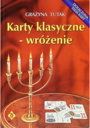 Karty klasyczne - wróżenie - Grażyna Tutak - książka  wyd. 2001