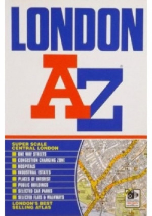 London AZ - książka  wyd. 2004