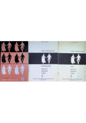 Tańce historyczne - Maria Drabecka - książka  wyd. 1983