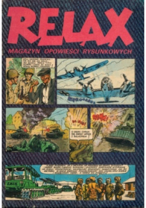 Relax. Magazyn opowieści rysunkowych Nr 12 / 77 - książka  wyd. 1977