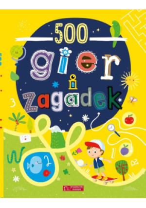 500 gier i zagadek - książka  wyd. 2019