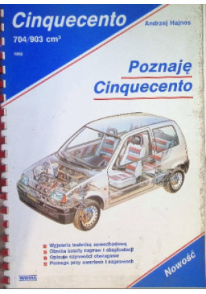 Poznaję Cinquecento - Andrzej Hajnos - książka  wyd. 1992