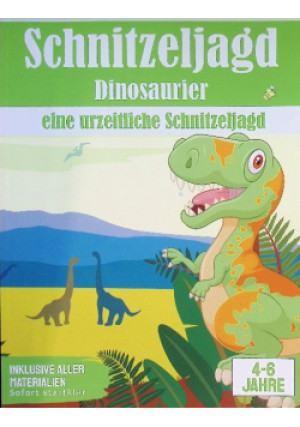 Schatzsuche Dinosaurier - książka  wyd. 2021