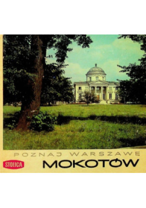 Poznaj Warszawę Mokotów - książka  wyd. 1969