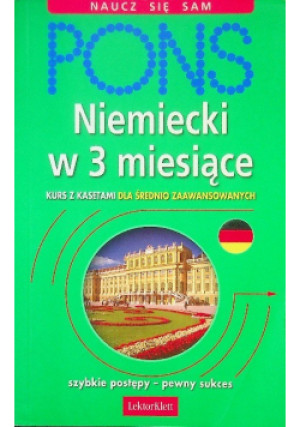 Niemiecki w 1 miesiąc - książka  wyd. 2001