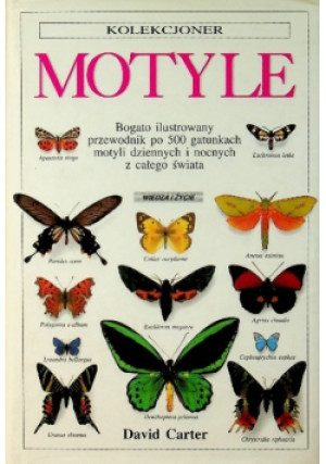 Kolekcjoner Motyle - David Carter - książka  wyd. 1993