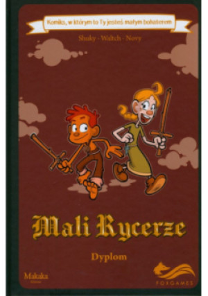 Komiks paragrafowy Mali rycerze Dyplom - Shuky - książka  wyd. 2024