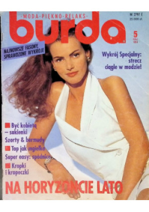 Burda Nr 5 / 1991 - książka  wyd. 1991