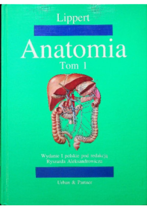 Anatomia tom 1 - H.Lippert - książka  wyd. 1998