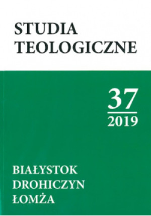 Studia teologiczne Nr 37 / 2019 - książka  wyd. 2019