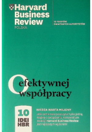 O efektywności współpracy - książka  wyd. 2014