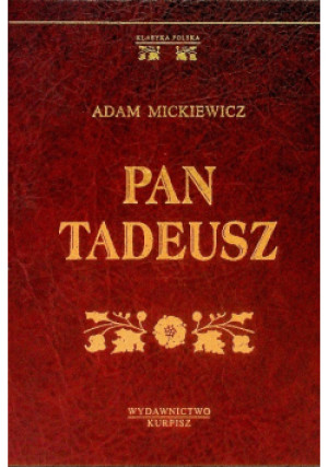 Pan Tadeusz - Adam Mickiewicz - książka  wyd. 1999