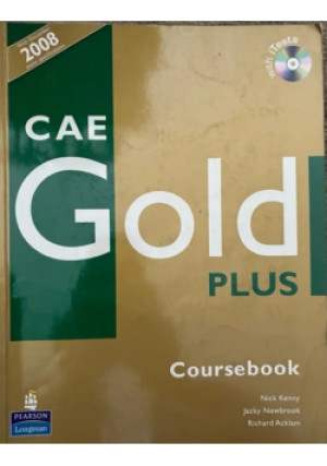 Cae Gold Plus Coursebook - Richard Acklam, Jacky Newbrook, Nick Kenny - książka  wyd. 2008