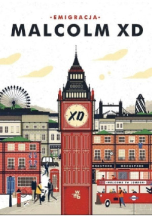 Emigracja Wydanie kieszonkowe - Malcolm XD - książka  wyd. 2019