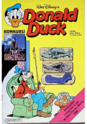 Donald Duck Nr 12 / 91 - książka  wyd. 1991