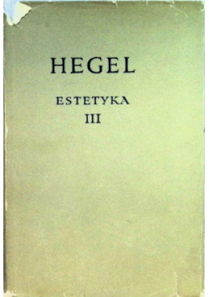 Estetyka Tom 3 - Hegel - książka  wyd. 1967