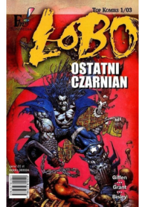 Lobo Ostatni Czarnian - książka  wyd. 2003