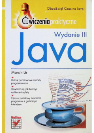 Java  Ćwiczenia praktyczne - Marcin Lis - książka  wyd. 2011