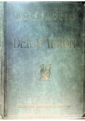 Dekameron 1930 r. - Giovanni Boccaccio - książka  wyd. 1930