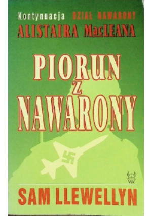 Piorun z Nawarony - Sam Llewaellyn - książka  wyd. 1999