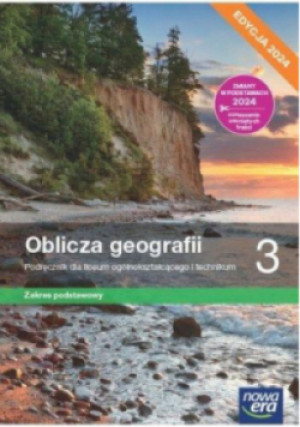 Geografia LO 3 Oblicza geografii Zakres podstawowy - Czesław Adamiak, Anna Dubownik - książka  wyd. 2024