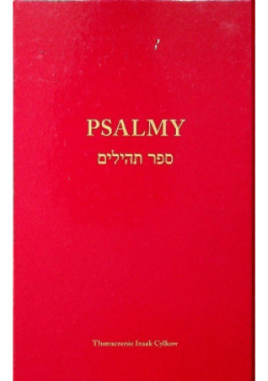 Psalmy - Izaak Cylkow - książka  wyd. 2008