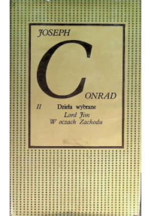 Conrad Dzieła wybrane II - Joseph Conard - książka  wyd. 1987