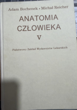 Anatomia człowieka - Adam Bochenek, Michał Reicher - książka  wyd. 1981