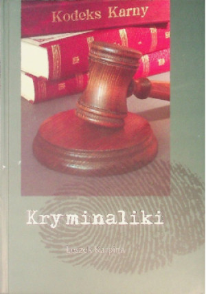Kryminaliki - Leszek Karpina - książka  wyd. 2019