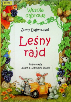 Leśny rajd - Jerzy Dąbrowski - książka  wyd. 2011